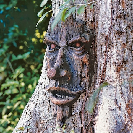 Design Toscano The Spirit of Nottingham Woods: Greenman Tree Sculpture DB33001